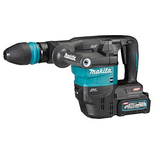 Makita HM001GM201 Accu-stamhamer - 40V max. - 4,0 Ah - 2 accu's + oplader - AWS - in transportkoffer