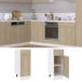 Armoire à tiroirs inférieure "Lyon" Chêne Sonoma 30 x 46 x 81,5 cm Bois d'ingénierie