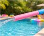 Eddy Toys Waterpistool van foam 54 cm - roze