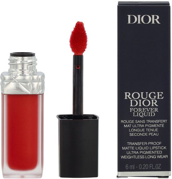 Christian Dior Forever Rouge 999 - 6ml - Lippenstift - Dames