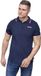 Lonsdale Lion Poloshirt Heren S Navy/Dark Red