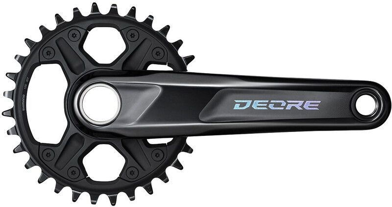 Shimano Deore FC-M6100 Crankset 1x12-speed 32 Tanden - Zwart