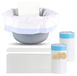 Merkloos Icecat 50 sacs de toilette jetables portables avec coussin absorbant