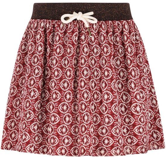 Like Flo winter mesh rok meisjes - roze - Sascha - plisse