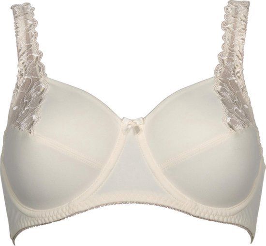 Elbrina EMBROIDERY Women's Bra - Champagne - Size 100B