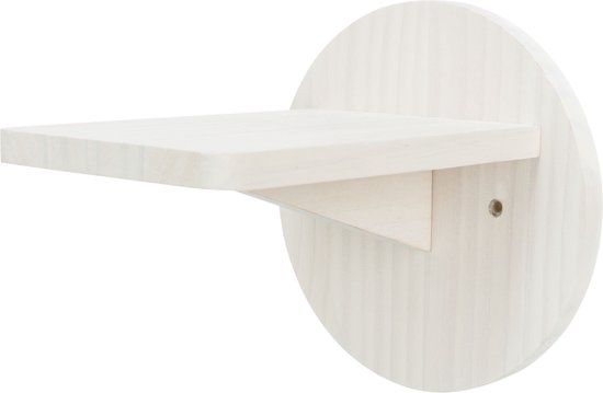 Trixie Klimtrede - Hout - Wit gebeitst - 22x19x19 cm