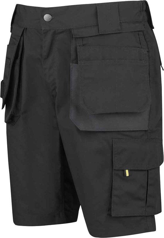 STØRVIK Job Korte Werkbroek Heren - Zwart - Maat XS