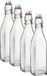 Bormioli Rocco Beugelfles/Weckfles - 6x - 500 ml - Vierkant - Transparant