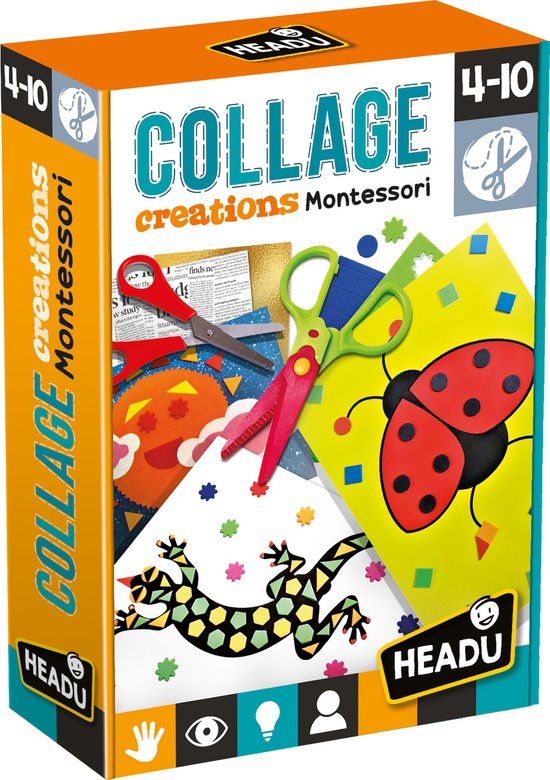 Headu Collage Creatie Montessori creatief spel