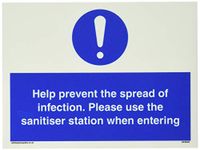Help Sanitiser station