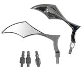 A-Pro Rearview Custom Mirrors Style Motorfiets Chrome Motorfiets Stuur