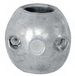 Plastimo Zinkanode Zilver 55 mm