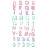 Sizzix Thinlits Die Set 58PK Veertype van Jamie Steel, 665804