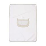 Filet Filet babydeken van zacht fleece, 60 x 80 cm, taupe