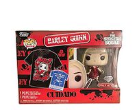 Funko Pop! & T-shirt Box: DC The Suicide Squad - Harley Quinn #1111 Diamond Collection Exlcusive (Size L)