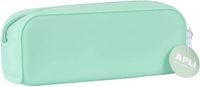 APLI 18414 Nordik Collection multifunctioneel siliconen etui, turquoise groen, 185 x 75 x 55 mm