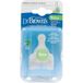 Dr. Brown's Tétine en silicone Natural Flow et mamelon en silicone standard 2 tétines en silicone