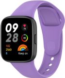 By Qubix Qubix - Siliconen bandje - Paars - Geschikt voor Xiaomi Redmi Watch 3