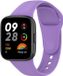By Qubix Qubix - Siliconen bandje - Paars - Geschikt voor Xiaomi Redmi Watch 3