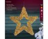 Lumineo micro led ster | 58x10 centimeter | 400 LED | goud | klassiek warm