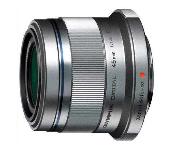 Olympus M.Zuiko 45mm f/1.8 - Silver - Micro Four Thirds