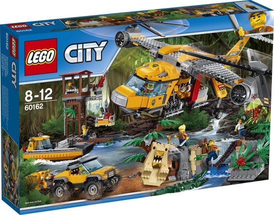 LEGO City Jungle Helicopter Drop 60162