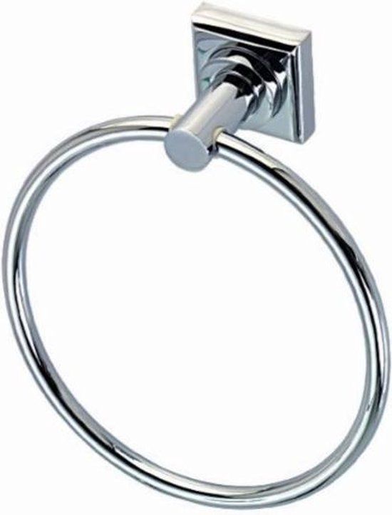 Best Design Viera Handdoekring - Chroom - Messing