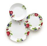 Excelsa Apple tafelservies, 18-delig, porselein, wit