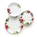 Excelsa Apple tafelservies, 18-delig, porselein, wit