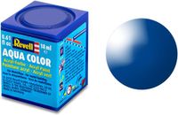 Revell Hobbyverf Acrylverf - Aqua #52 Blue - Gloss - RAL5005 - Acryl - Verf potje - 18 ml