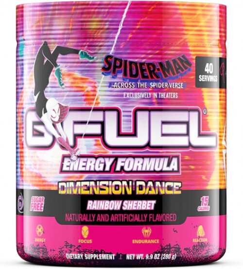 GFuel GFuel Energy Formula - Spider-Man Across The Spider-verse Dimension Dance Tub