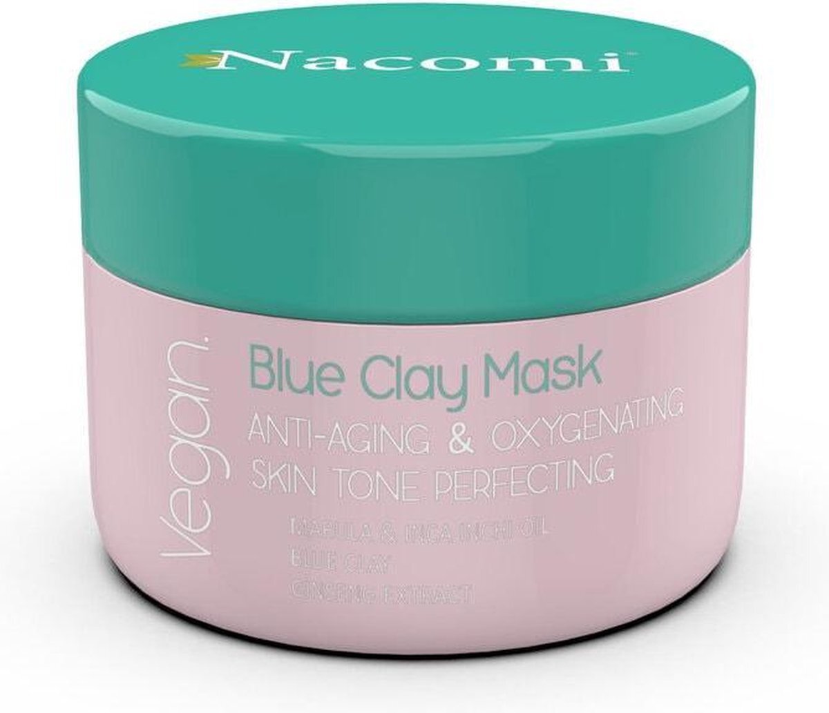 Nacomi NACOMI_Vegan Blue Clay Mask Anti Aging Oxygenating maska niebieska przeciwzmarszczkowo dotleniaj¹ca 50ml