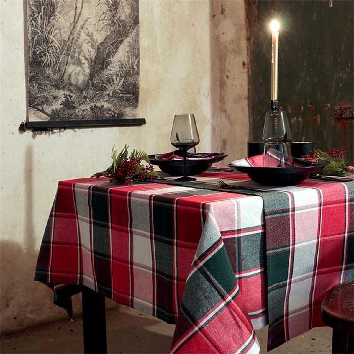 Unique Living Tafelkleed berrit l200 b150 cm - 8714503338974