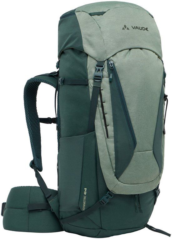 VAUDE Asymmetric 42+8 Unisex Rugzak Agave