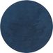 Tapis Calissa bleu marine 120 cm rond