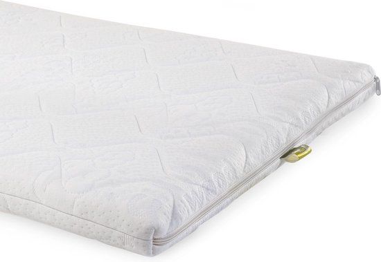 Childhome Heavenly Safe Sleeper Baby Mattress - 90x50x7 cm - Anti-Allergic - Washable Cover - Breathable & Resilient