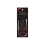 ChiaoGoo Knit RED Circular Knitting Needle 40cm 6.50mm Stainless Steel with Red Cable 1 piece