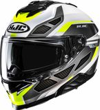 HJC i71 Zest Helm - Integraalhelm - Wit/grijs/geel - Maat S
