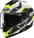 HJC i71 Zest Helm - Integraalhelm - Wit/grijs/geel - Maat S