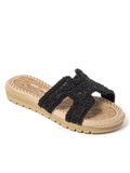 BRASILERAS Sandalen dames zwart