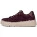 Gabor 6014.01.006 Damessneakers met plateauzool, suède, rood, maat 35
