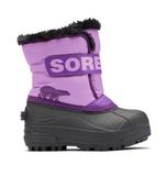 Sorel Snow Commander Boot Sneeuwlaarzen, uniseks, kinderen, Paarse Gumdrop, 32 EU