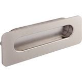 PORRO Schelgreep Taranis breedte 110 mm, inlaatmaat 102x31 mm, messing vernikkeld mat