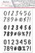 Aladine Stamp Bullet Journal Numbers - 3660016039509