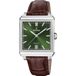 Festina On The Square F20681/7 Montre homme Rectangulaire Cuir vert Acier noir