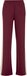 WE Fashion Dames straight leg broek - Vintage red - Maat M