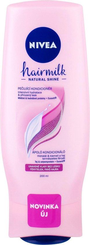 NIVEA Hairmilk Serie - Glansgevende Conditioner - Amandelmelk - Magnolia Extract - 200ml