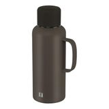 Zwilling Thermo Plus Thermosfles, 1,2 l, tot 24 uur warm/koud, dubbelwandig, roestvrij staal, lekvrij, vaatwasmachinebestendig, antislipbodem, chocolade