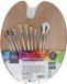 Koopman Set Kwasten - 11 pièces. Avec Palette en Bois