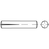TOOLCRAFT TO-5438901 Conische kerfpaspen 10 mm Staal 25 stuk(s)